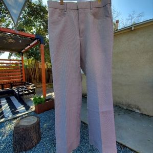 Vintage 1970's Levi's Action Slacks. Size tag missing see photos. Houndstooth.